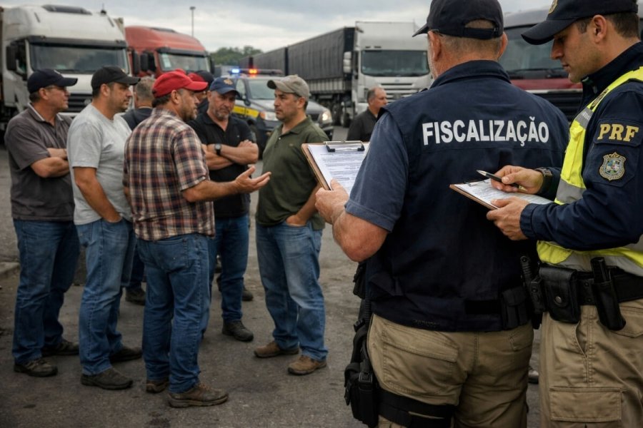 Governo endurece fiscalização para evitar greve dos caminhoneiros